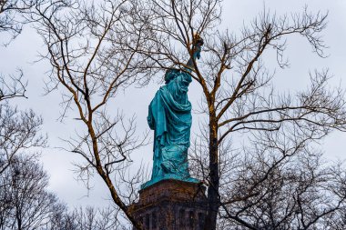 New York, ABD Ocak 2022 - Şehrin ve sokakların manzarası