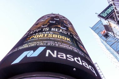 New York, ABD Ocak 2022 - Şehrin ve sokakların manzarası