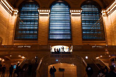 New York, ABD Ocak 2022 - Şehrin ve sokakların manzarası