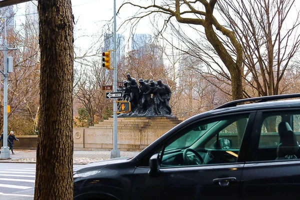 New York Abd Ocak 2022 Şehrin Sokakların Manzarası — Stok fotoğraf