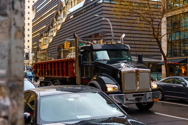 stock image New York, USA January 2022 - Landscape of the city and streets