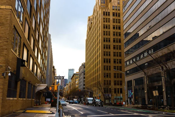 stock image New York, USA January 2022 - Landscape of the city and streets