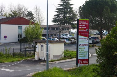 Perigueux Fransa 07 Nisan 2023 sokak fotoğrafı