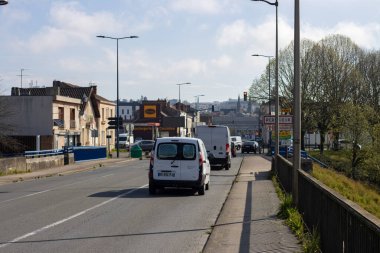 Perigueux Fransa 07 Nisan 2023 sokak fotoğrafı