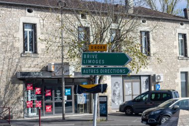 Perigueux Fransa 07 Nisan 2023 sokak fotoğrafı