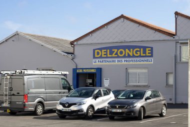 Perigueux Fransa 07 Nisan 2023 sokak fotoğrafı