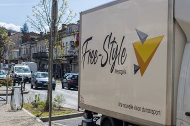 Perigueux Fransa 07 Nisan 2023 sokak fotoğrafı