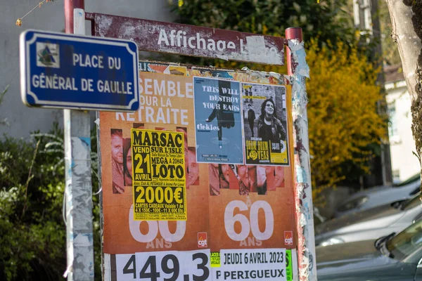 Perigueux Franciaország Április 2023 Utcai Fotózás — Stock Fotó