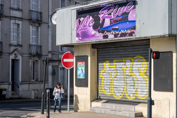 Perigueux Fransa Nisan 2023 Sokak Fotoğrafı — Stok fotoğraf