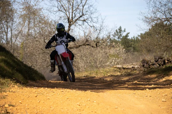 Perigueux Frankreich April 2023 Motocross Auf Schmutzigem Boden — Stockfoto