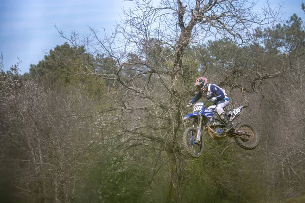 Perigueux France Apance 2023 Motocross Dirty Ground — 图库照片