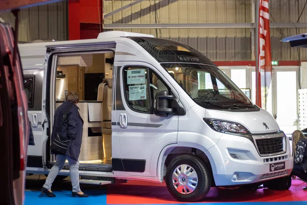 stock image Perigueux France April 16 2023 motorhome fair