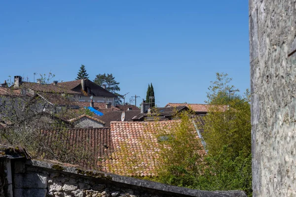 Bourdeilles Dordogne Francja Kwietnia 2023 Fotografia Uliczna — Zdjęcie stockowe