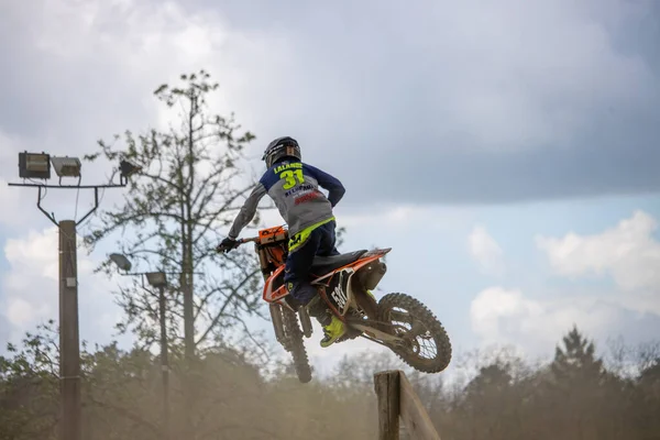Dordogne France May 2023 Thrills Unleashed High Octane World Motocross — Stock Photo, Image