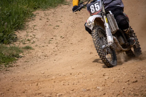 Dordogne França Maio 2023 Emoções Desencadeadas Mundo Alta Octanagem Motocross — Fotografia de Stock