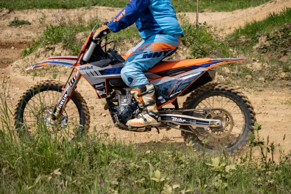 Dordogne França Maio 2023 Emoções Desencadeadas Mundo Alta Octanagem Motocross — Fotografia de Stock