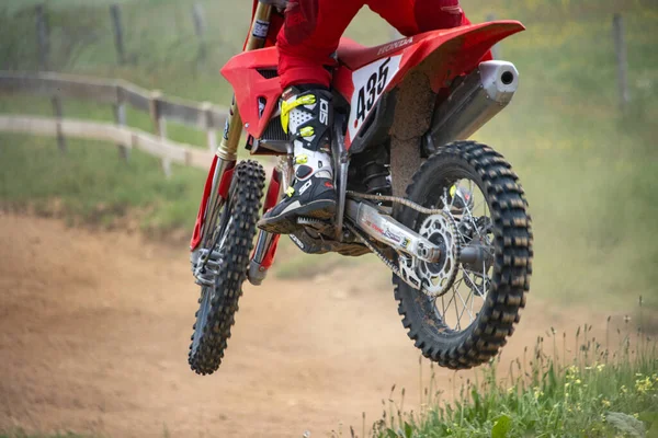 Dordogne Francie Květen 2023 Vzrušení Vypuštěno High Octane World Motocross — Stock fotografie