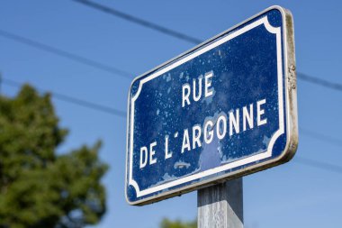 Perigueux, Dordogne, Fransa 18 Mayıs 2023: Sokak manzarası