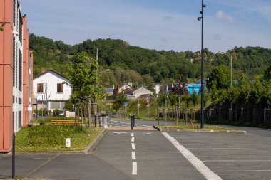 Perigueux, Dordogne, Fransa 18 Mayıs 2023: Sokak manzarası