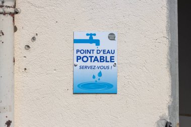 Perigueux, Dordogne, Fransa 18 Mayıs 2023: Sokak manzarası