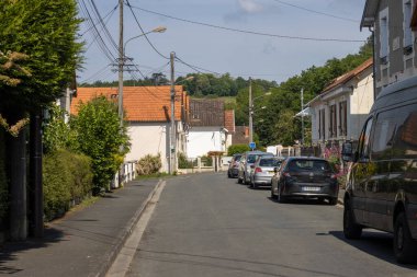 Perigueux, Dordogne, Fransa 18 Mayıs 2023: Sokak manzarası