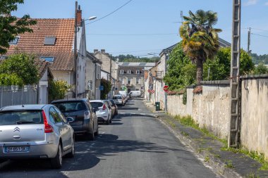 Perigueux, Dordogne, Fransa 18 Mayıs 2023: Sokak manzarası