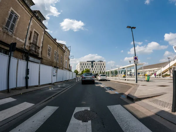 Stock image Perigueux, Dordogne, France May 05 2023 :  A Glimpse of the Perigueux City from the Road