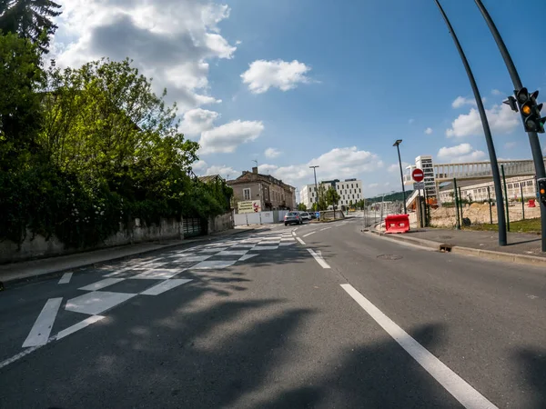 Perigueux Dordogne Francie Květen 2023 Záblesk Města Perigueux Silnice — Stock fotografie