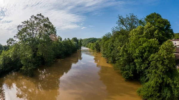 stock image Perigueux, Dordogne, France May 26 2023 :  A Glimpse of the Grand Perigueux City from the Road