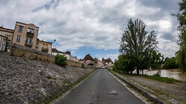 Perigueux Dordogne Fransa Mayıs 2023 Yoldan Büyük Perigueux Şehrine Bir — Stok fotoğraf