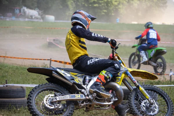 Dordogne Prancis Mei 2023 Mud Grit Glory Chronicles Motocross Rider — Stok Foto