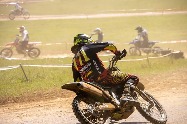 Dordogne Prancis Mei 2023 Mud Grit Glory Chronicles Motocross Rider — Stok Foto