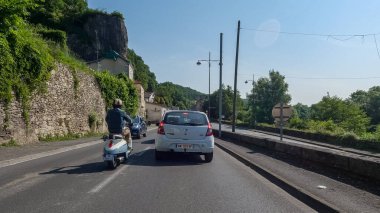 Perigueux, Dordogne, Fransa 30 Mayıs 2023: Büyüleyici Şehir Manzaraları: Perigueux Şehir Yolları