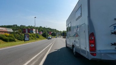 Perigueux, Dordogne, Fransa 30 Mayıs 2023: Büyüleyici Şehir Manzaraları: Perigueux Şehir Yolları