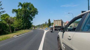 Perigueux, Dordogne, Fransa 30 Mayıs 2023: Büyüleyici Şehir Manzaraları: Perigueux Şehir Yolları