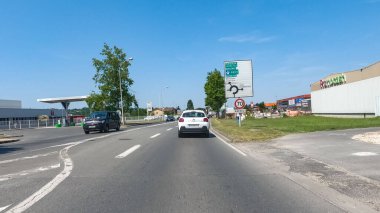 Perigueux, Dordogne, Fransa 30 Mayıs 2023: Büyüleyici Şehir Manzaraları: Perigueux Şehir Yolları