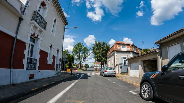 stock image At Perigueux, Dordogne, France June 05 2023 : Navigating City Life: An Examination of Transport Systems and Traffic Circulation