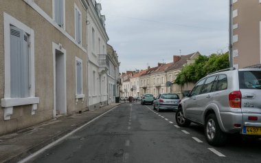 Perigueux, Fransa 08 Haziran 2023: Şehir Hayatı Ebb ve Akışı - Perigueux Trafiği