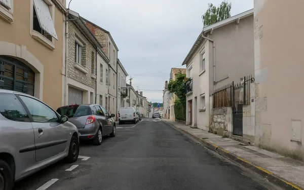 Перигё Франция Июня 2023 Года Эбб Поток Городской Жизни Торговля — стоковое фото