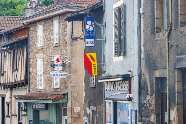 Limoges Haute Vienne Frankreich Juni 2023 Klassischer Kiosk Der Tabak — Stockfoto