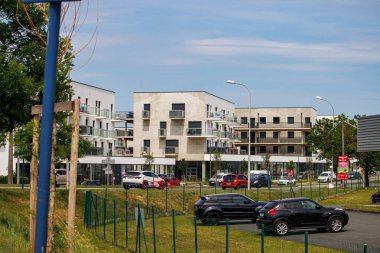 Perigueux, Dordogne, Fransa 17 Haziran 2023: Kentsel Mimarinin Çeşitli Yüzleri