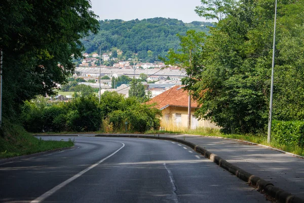 Perigueux Dordogne France Июня 2023 Захват Красоты Живописных Дорожных Ландшафтов — стоковое фото