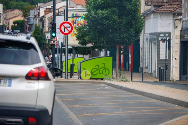 Perigueux Dordogne Francie Června 2023 Bicycles Taking Charge Urban Commute — Stock fotografie