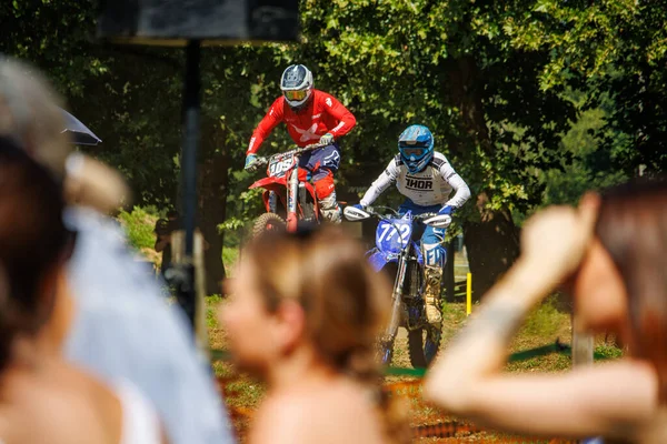 Trelissac Dordogne Frankrijk Juni 2023 Adrenaline Pumping Motocross Racing Event — Stockfoto