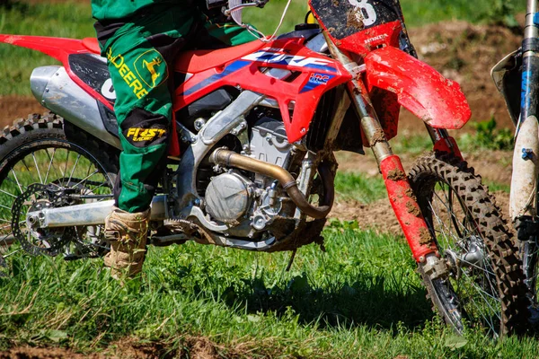 Trelissac Dordogne France Червня 2023 Adrenaline Pumping Motocross Racing Event — стокове фото