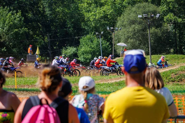 Trelissac Dordogne Γαλλία Ιουνίου 2023 Adrenaline Pumping Motocross Racing Event — Φωτογραφία Αρχείου