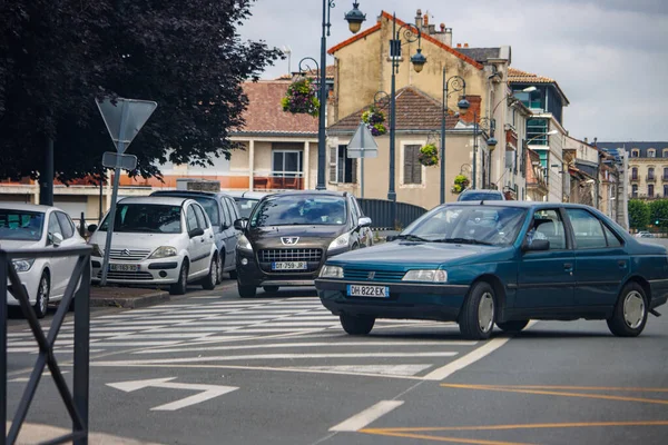 Дордонь Франция Июля 2023 Года Старые Автомобили Становятся Предметом Торговли — стоковое фото