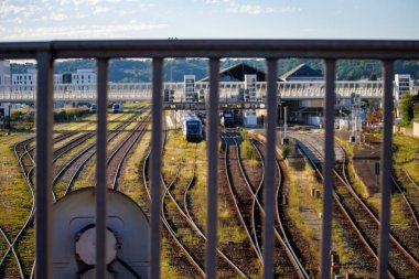 Perigueux, Dordogne, Fransa 14 Temmuz 2023: Tren İstasyonu, Toplu Taşıma Merkezi