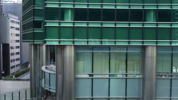 Токио Япония Ноября 2023 Года Современная Архитектура Здания Токио Cityscape — стоковое видео