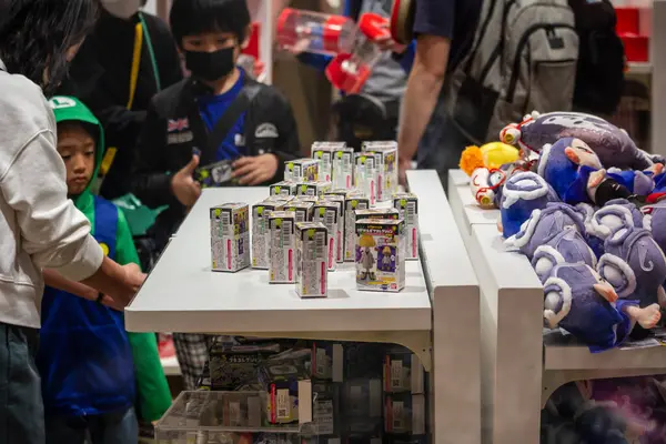 Tokio Japón Octubre 2023 Tienda Juguetes Coleccionables Tokio — Foto de Stock